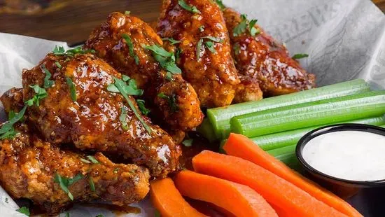 Sweet & Spicy Asian Wings 