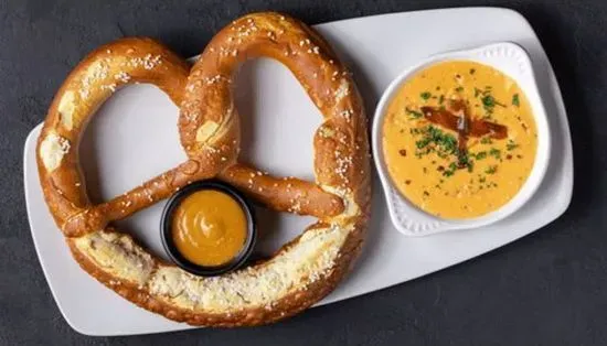 Giant Soft Authentic Bavarian Pretzel