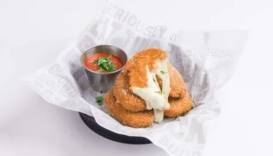 Hand-Cut Fried Mozzarella