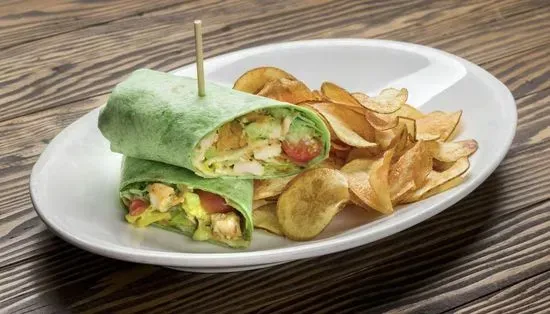 Blackened Chicken Caesar Wrap