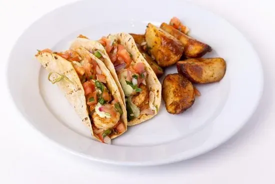 SHRIMP TACOS