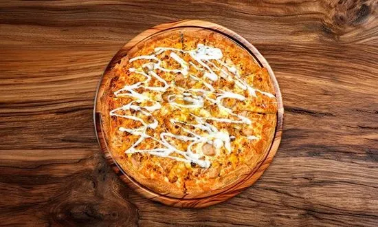 Lg Buffalo Chicken Bomb Pizza 14(Thin Crust Italian Style)