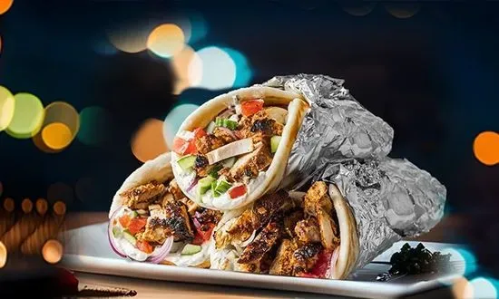 Crispy Chicken Gyro Pita