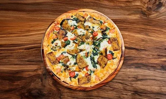 Lg Mediterranean Veggie Pizza 14(Thin Crust Italian Style)