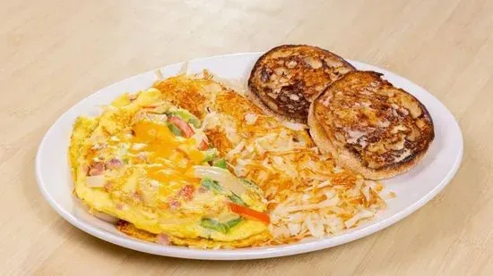 S/P Two Egg Denver Omelette