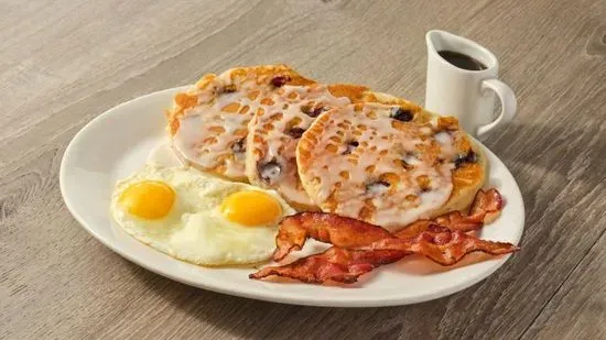 Gluten Friendly Blueberry Lace Pancakes (3) Combo