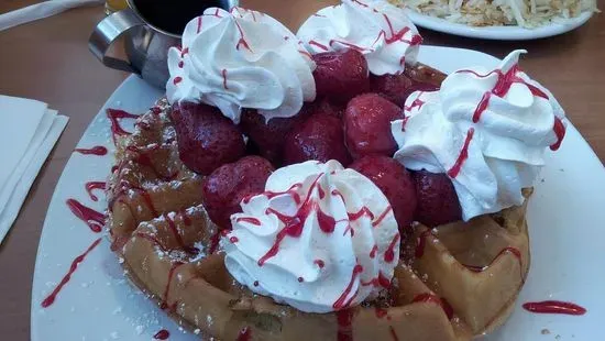 Fruit Belgian Waffle