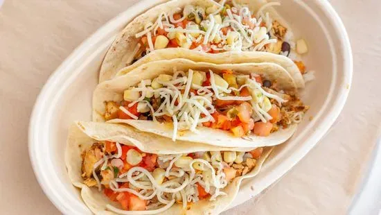 3 Veggie Tacos