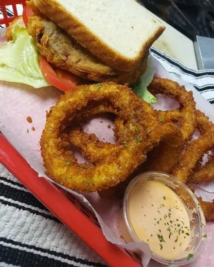 Fried Pork Chop Sandwich