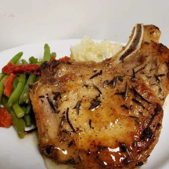 Grilled Pork Chop Meal