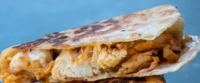 Chicken Quesadilla w/Salsa and Sour Cream