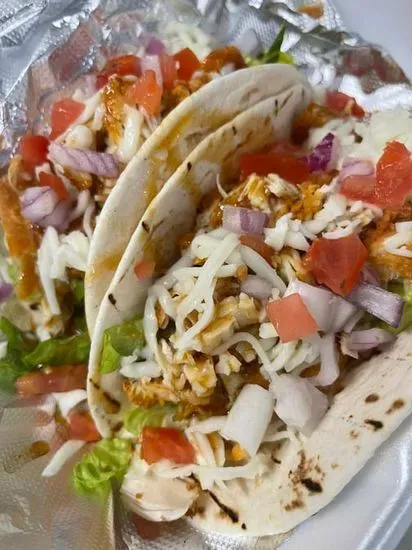 Chicken Tacos Plate