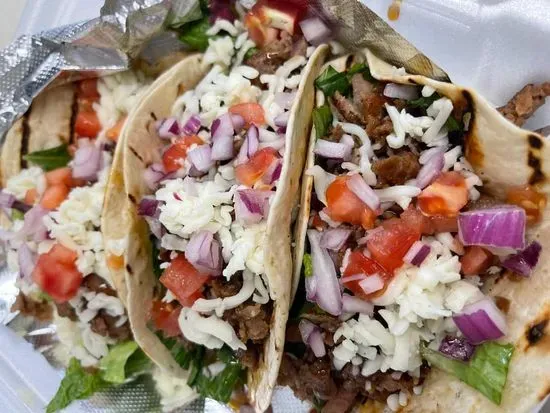 Steak Tacos Plate