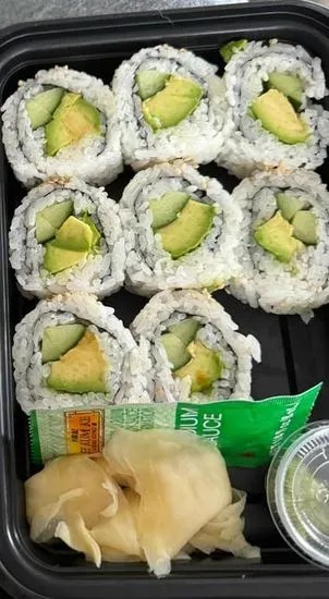 2. Avocado Cucumber Roll