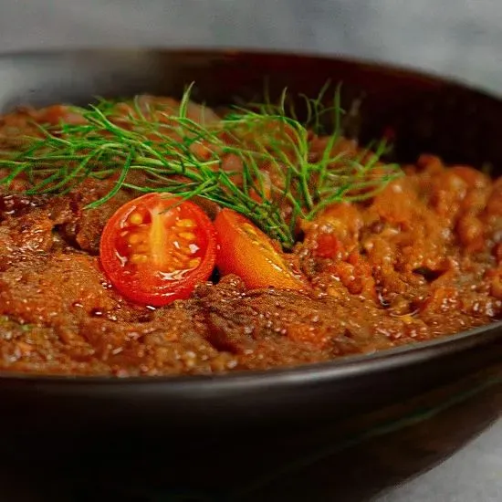 Eggplant Bharta- half pan