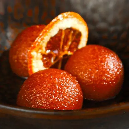 Bourbon Infused Gulab Jamun