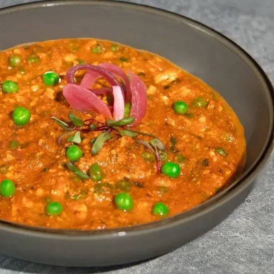 Peas and Paneer Bhurjee