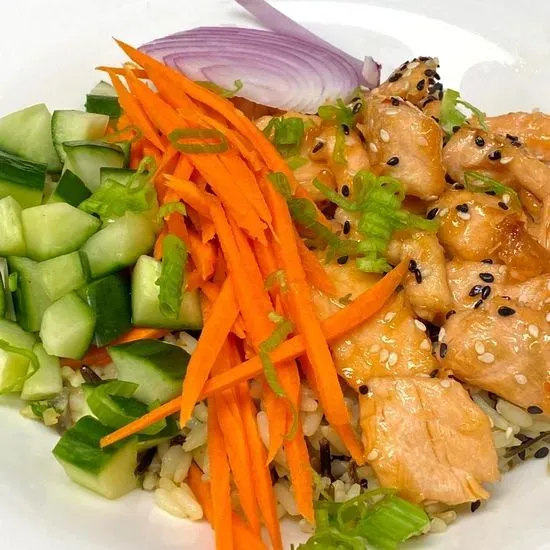 Lunch Sweet Chili Salmon Bowl