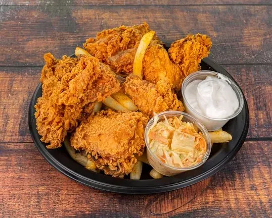 4 Piece Chicken with Fries or Rice