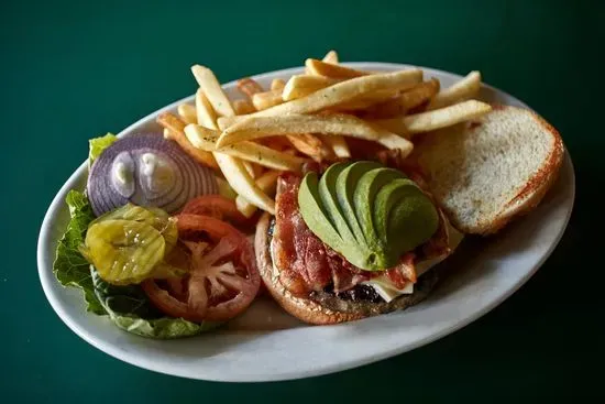 Bacon Avocado Cheeseburger