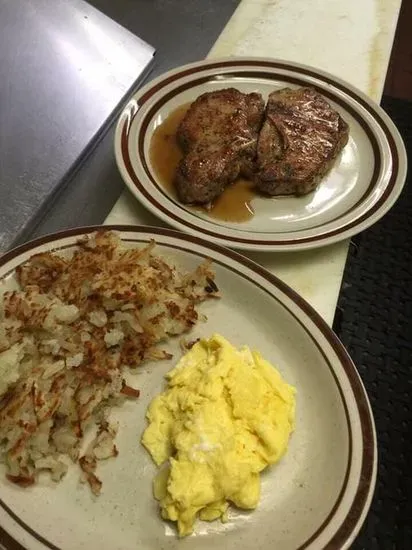 Pork Chop & Eggs