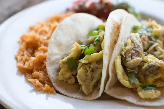 Carnitas Breakfast Tacos