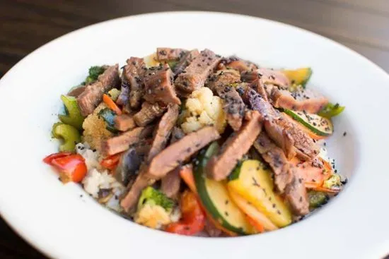 Teriyaki Steak & Veggie Bowl