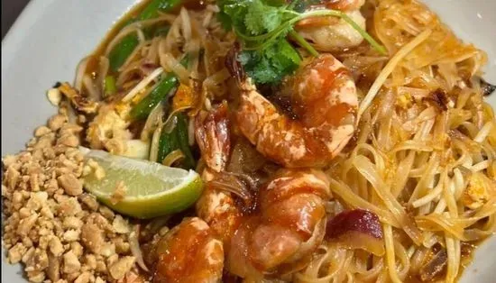 Pad Thai with Tiger Shrimp