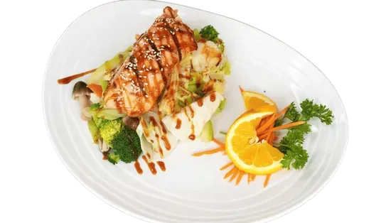 Grilled Teriyaki  Salmon