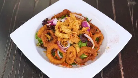 Crispy Calamari Salad