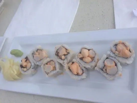 Chopped Scallop Roll