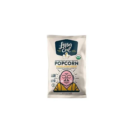 LESSER EVIL Organic Popcorn / Himalayan Gold / 5oz