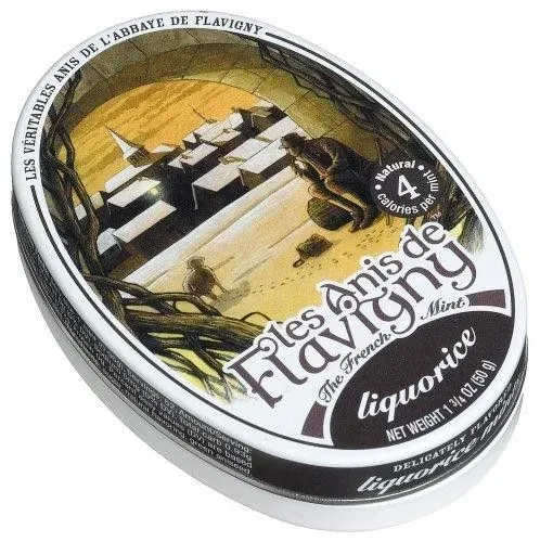 Les Anis De Flavigny Liquorice 50 G by Les Anis De Flavigny