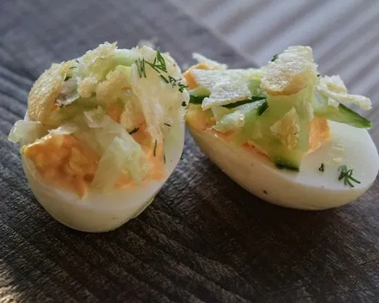 Deviled Eggs (V, GF)