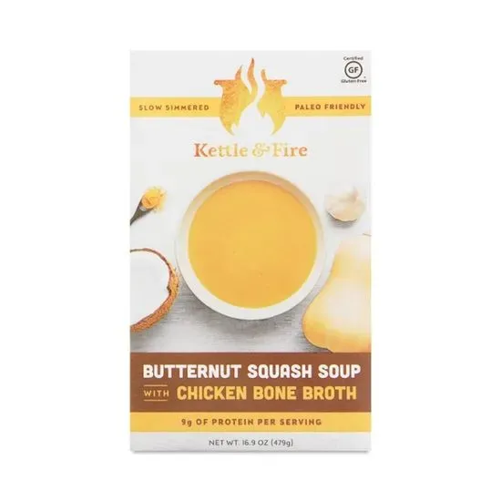 KETTLE & FIRE Soup Butternut Squash 16.2 Fl Oz