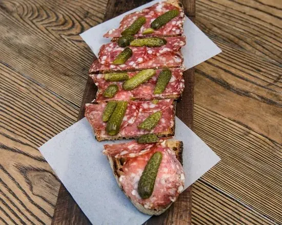 Salami Tartine