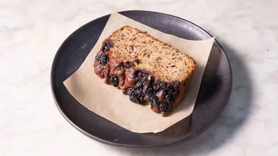 Gluten Free Blueberry Banana Bread (V, GF)