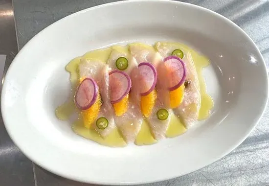 Hamachi Crudo