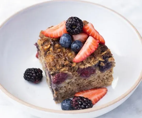 Baked Oatmeal Bowl (V, GF)