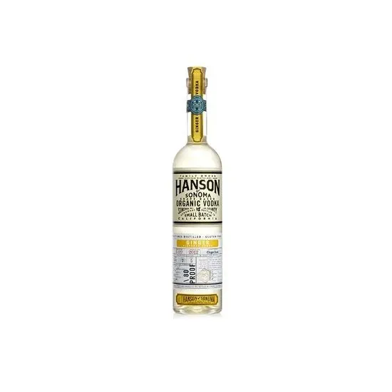 HANSON OF SONOMA Organic Vodka / Ginger / 750ml