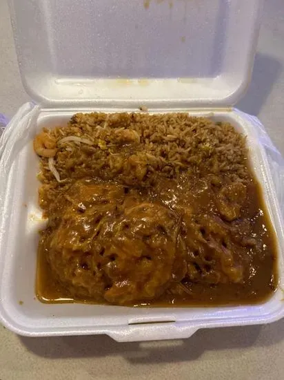 Shrimp Egg Foo Young (Dinner)