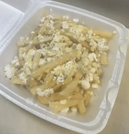 Greek Lemon Oreganto Feta Fries 