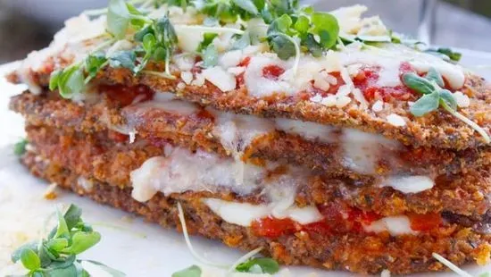 Crispy Eggplant Parmesan