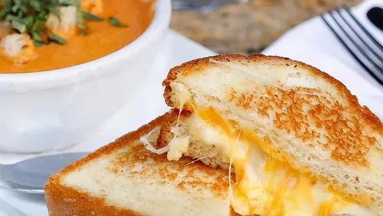 Grilled Cheese & Tomato Bisque