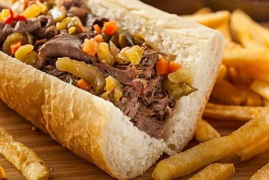 Italian Beef Combo with Fries and Drink