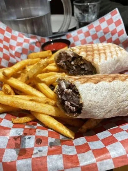 MEAT SHAWERMA SANDWICH