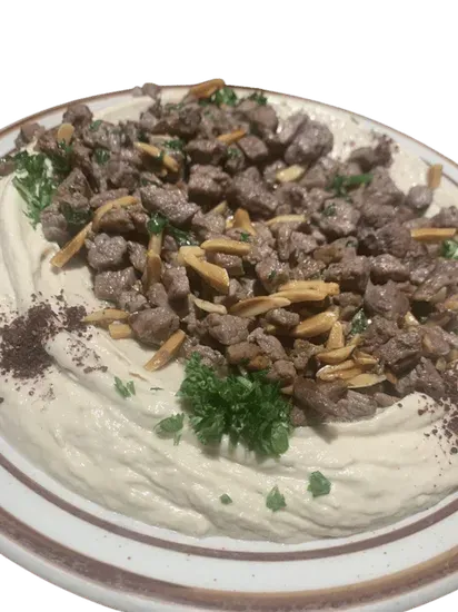 HUMMUS WITH MEAT