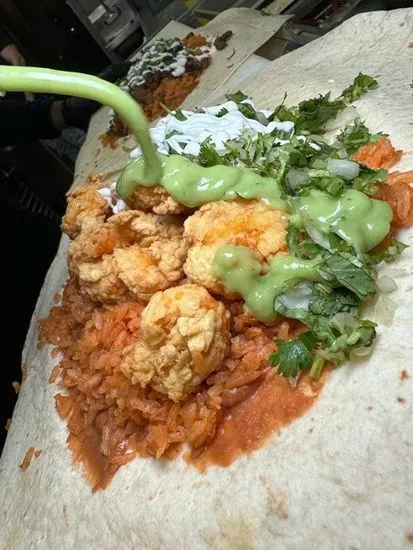 Shrimp Burrito