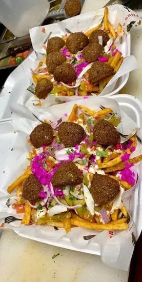 (Vegan) Falafel Fries