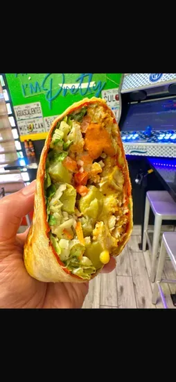 Double Decker Chicken Zinger Wrap